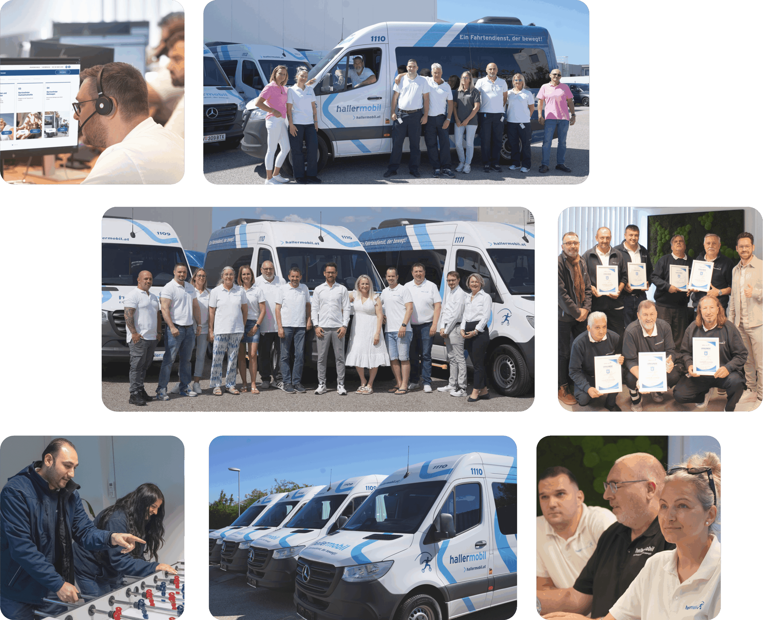 hallermobil header collage