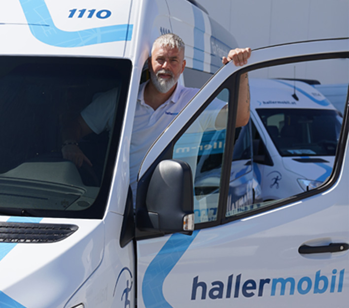 hallermobil professioneller Fahrtendienst und familiäres Unternehmen in Wien.